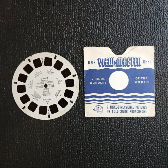 VINTAGE Canadian National Exhibition VIEW MASTER Reel Toronto Canada Sawyer's - Picture 1 of 3